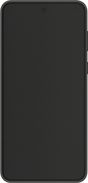 Samsung Galaxy S25 in Navy, front view
